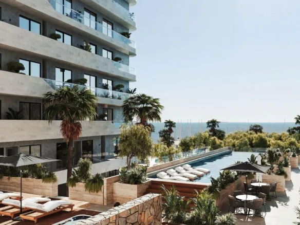 Departamento de 1 recámara y 2 baños en venta en Costa Mujeres, Cancún