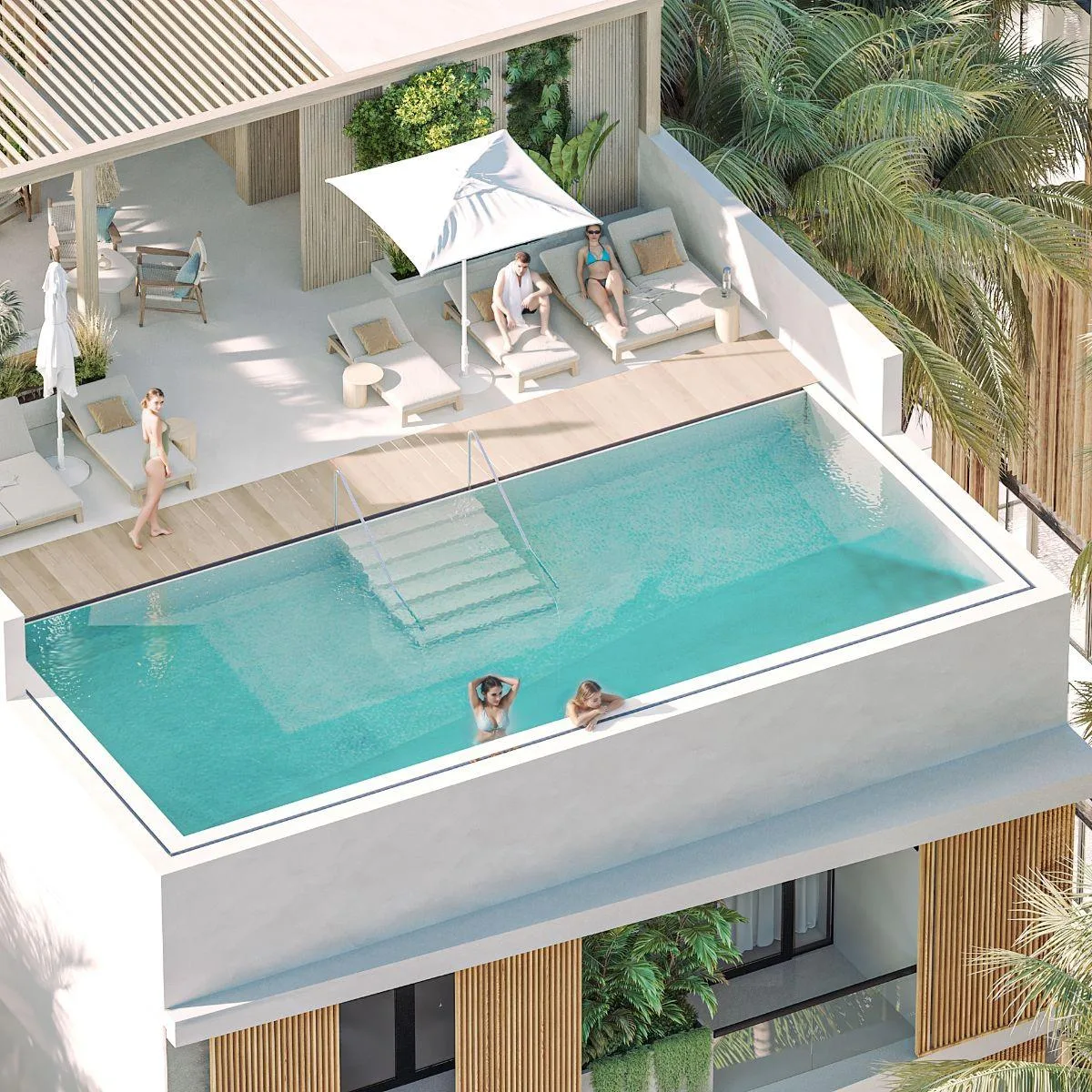 Furnished 1-Bedroom Condo for Sale in Playa del Carmen | 4 Minutes from Fifth Avenue
