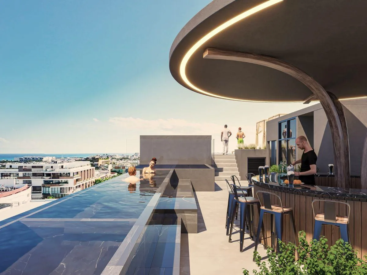 Departamento de 1 recámara amueblado en venta en Playa del Carmen