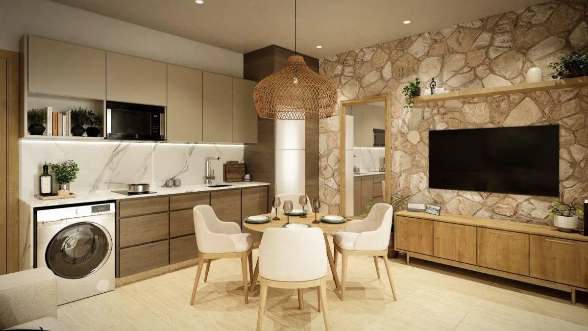 Furnished 1-Bedroom Condo for Sale in Playa del Carmen | 8 Min from the Beach | Rooftop