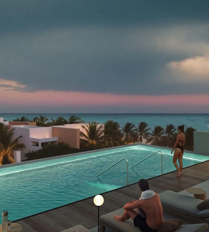 Furnished 1-Bedroom Condo for Sale in Playa del Carmen | 4 Minutes from Fifth Avenue