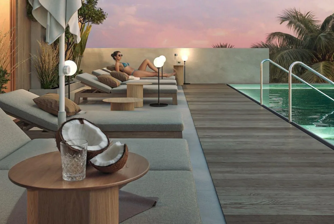 Furnished 1-Bedroom Condo for Sale in Playa del Carmen | 4 Minutes from Fifth Avenue