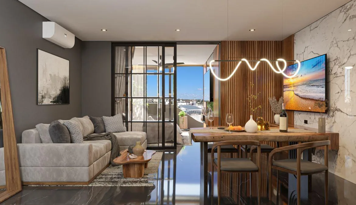 Departamento de 1 recámara amueblado en venta en Playa del Carmen