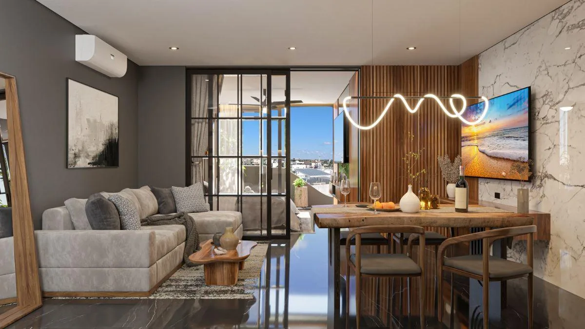 Departamento de 1 recámara amueblado en venta en Playa del Carmen