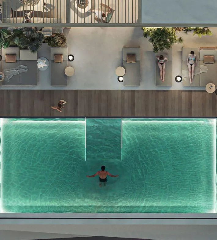 Furnished 1-Bedroom Condo with Partial Ocean View for Sale in Playa del Carmen