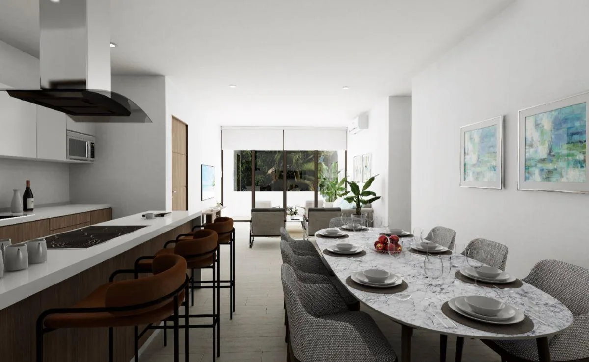 Equipped 1-Bedroom Condo for Sale in Playa del Carmen | 10 Min from the Beach | Pool
