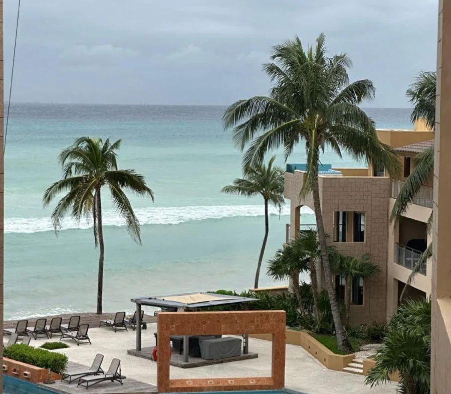 Departamento de 1 recámara frente al mar en venta en Playa del Carmen