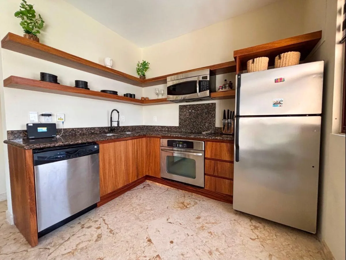 Departamento de 1 recámara frente al mar en venta en Playa del Carmen