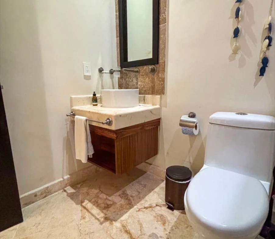 Departamento de 1 recámara frente al mar en venta en Playa del Carmen