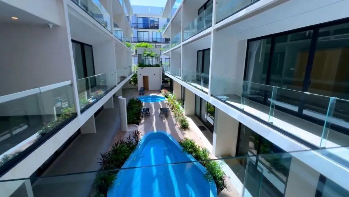 1-Bedroom Condo with Double Terrace for Sale in Playa del Carmen | 5 Min from the Beach
