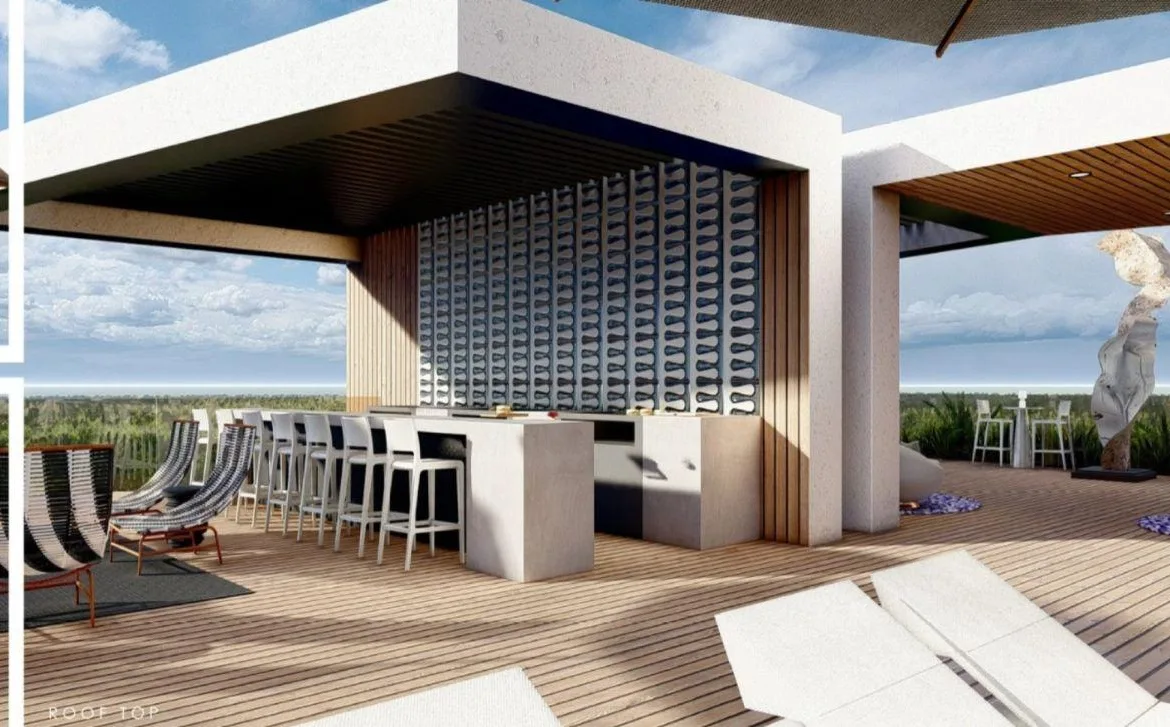 Departamento de 1 recámara con terraza en venta en Playa del Carmen