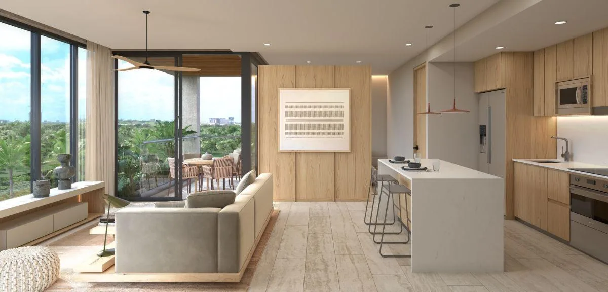Departamento de 1 recámara en venta en Cancún