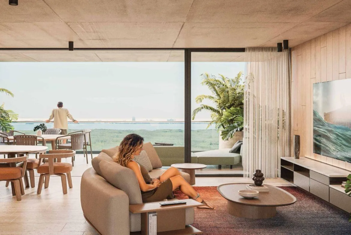 Departamento de 1 recámara en venta en Cancún