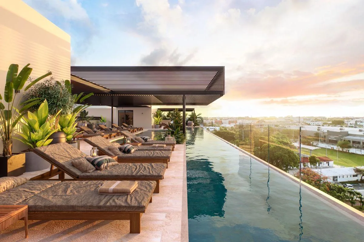 Departamento de 1 recámara en venta en el Centro de Playa del Carmen