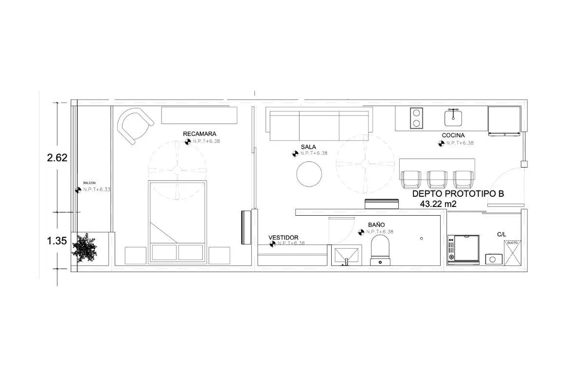 1-Bedroom Condo for Sale in Playa del Carmen | A Few Blocks from the Beach | Rooftop Jacuzzi