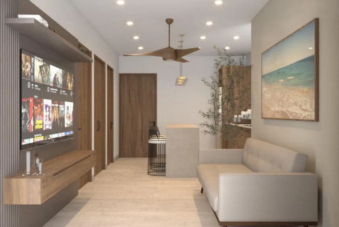 1-Bedroom Condo for Sale in Playa del Carmen | A Few Blocks from the Beach | Rooftop Jacuzzi