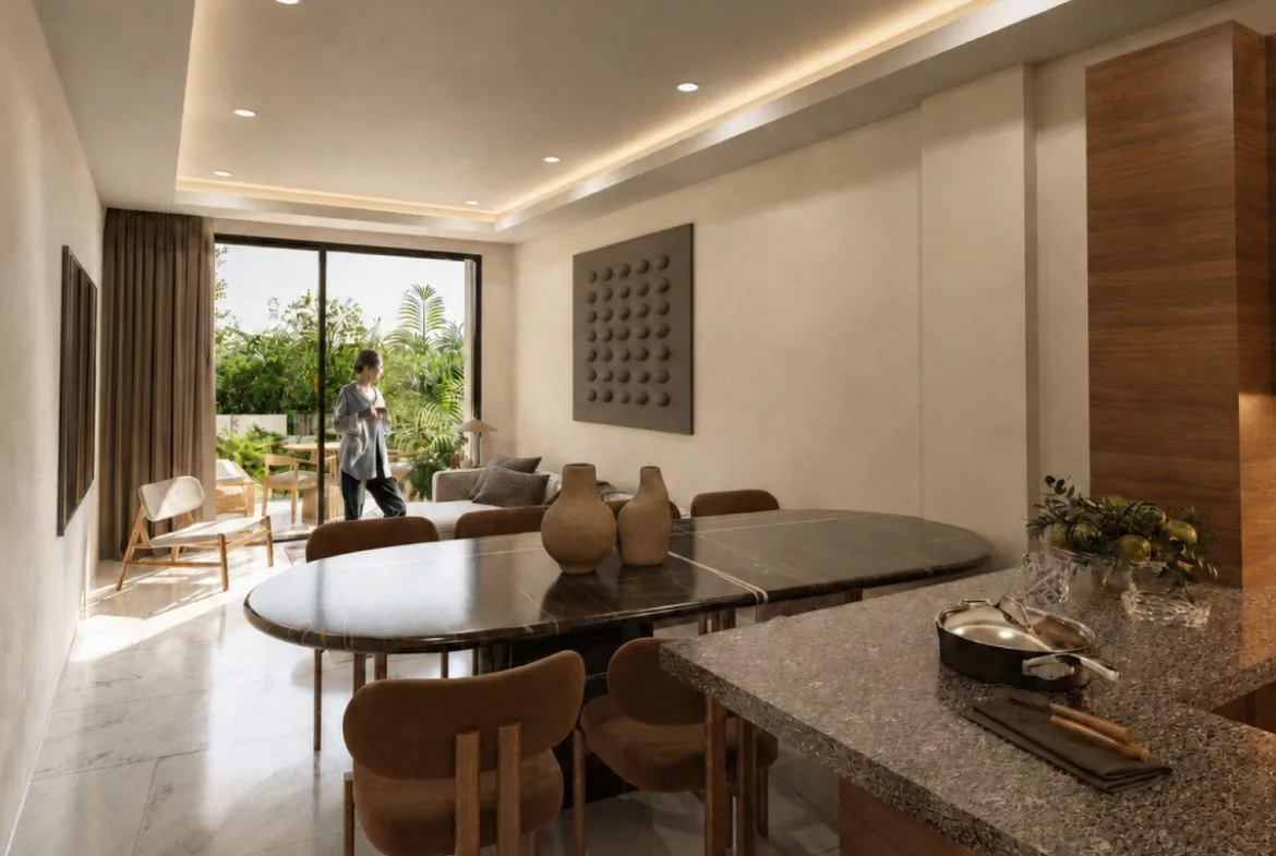 1-Bedroom Condo for Sale in Puerto Morelos | Steps from the Beach | Rooftop Infinity Pool