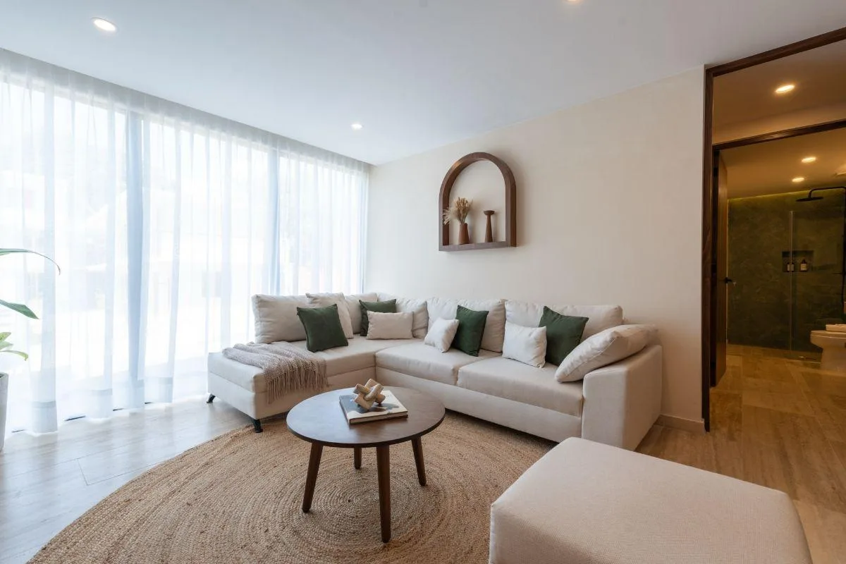 Departamento de 2 recámaras amueblado en venta en Playa del Carmen