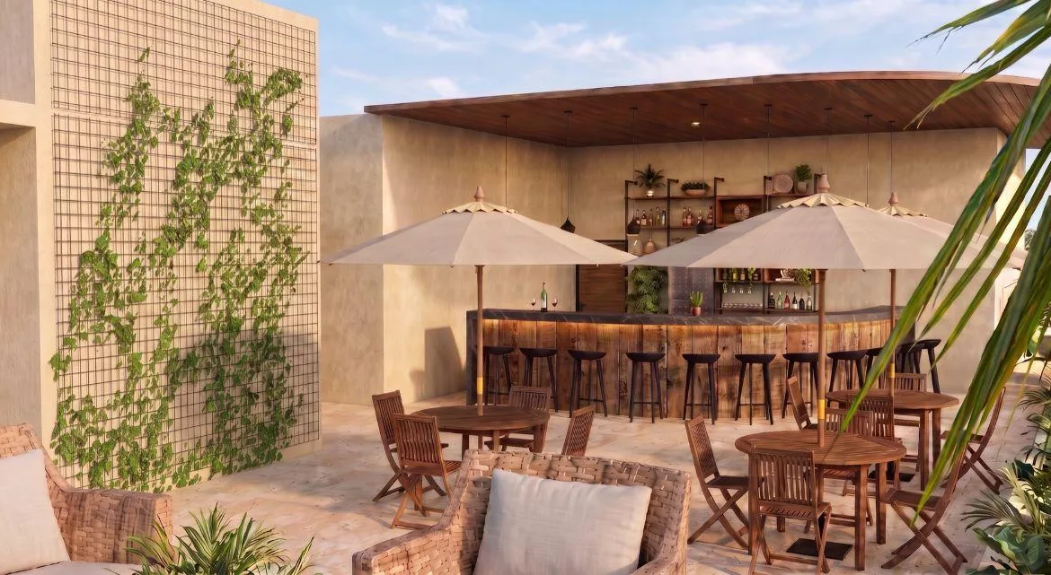Departamento de 2 recámaras amueblado en venta en Playa del Carmen