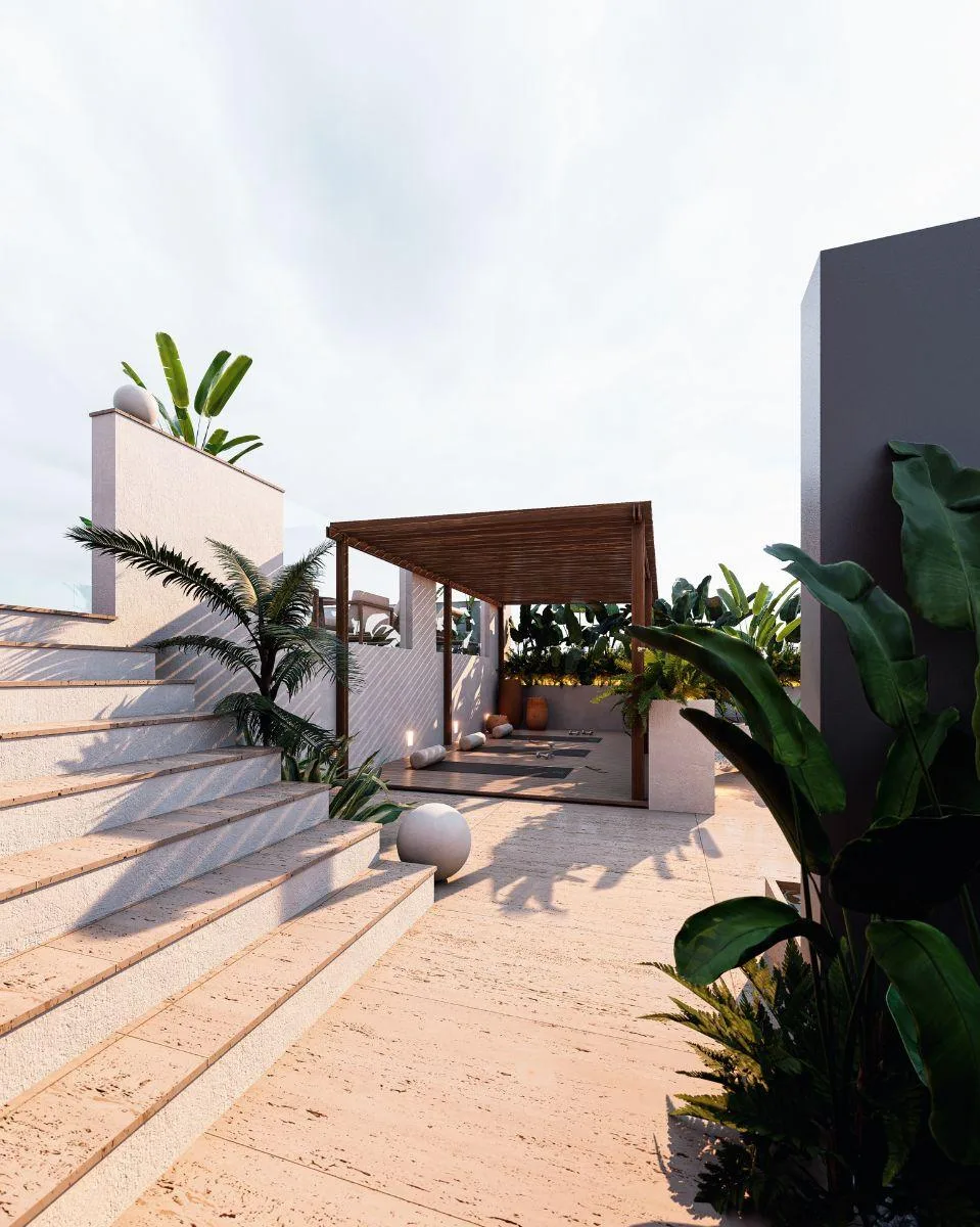 2-Bedroom Corner Condo for Sale in Playa del Carmen | A Few Blocks from the Beach | Rooftop