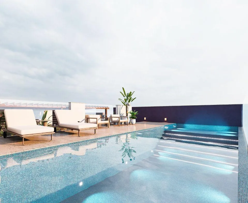 2-Bedroom Corner Condo for Sale in Playa del Carmen | A Few Blocks from the Beach | Rooftop