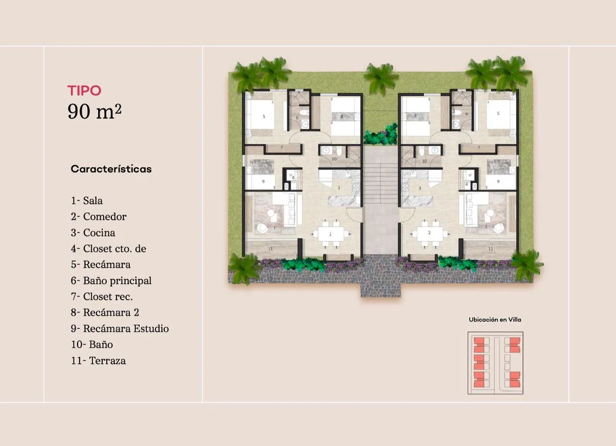 2-Bedroom + Den Condo for Sale in Playa del Carmen | Near the Beach | Clubhouse