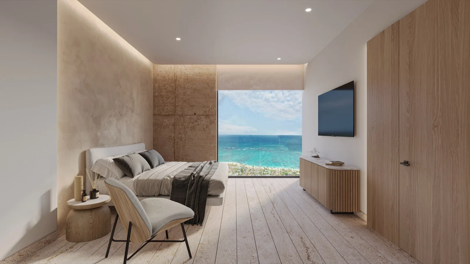 Beachfront 2-Bedroom Condo for Sale in Puerto Morelos | Ocean View