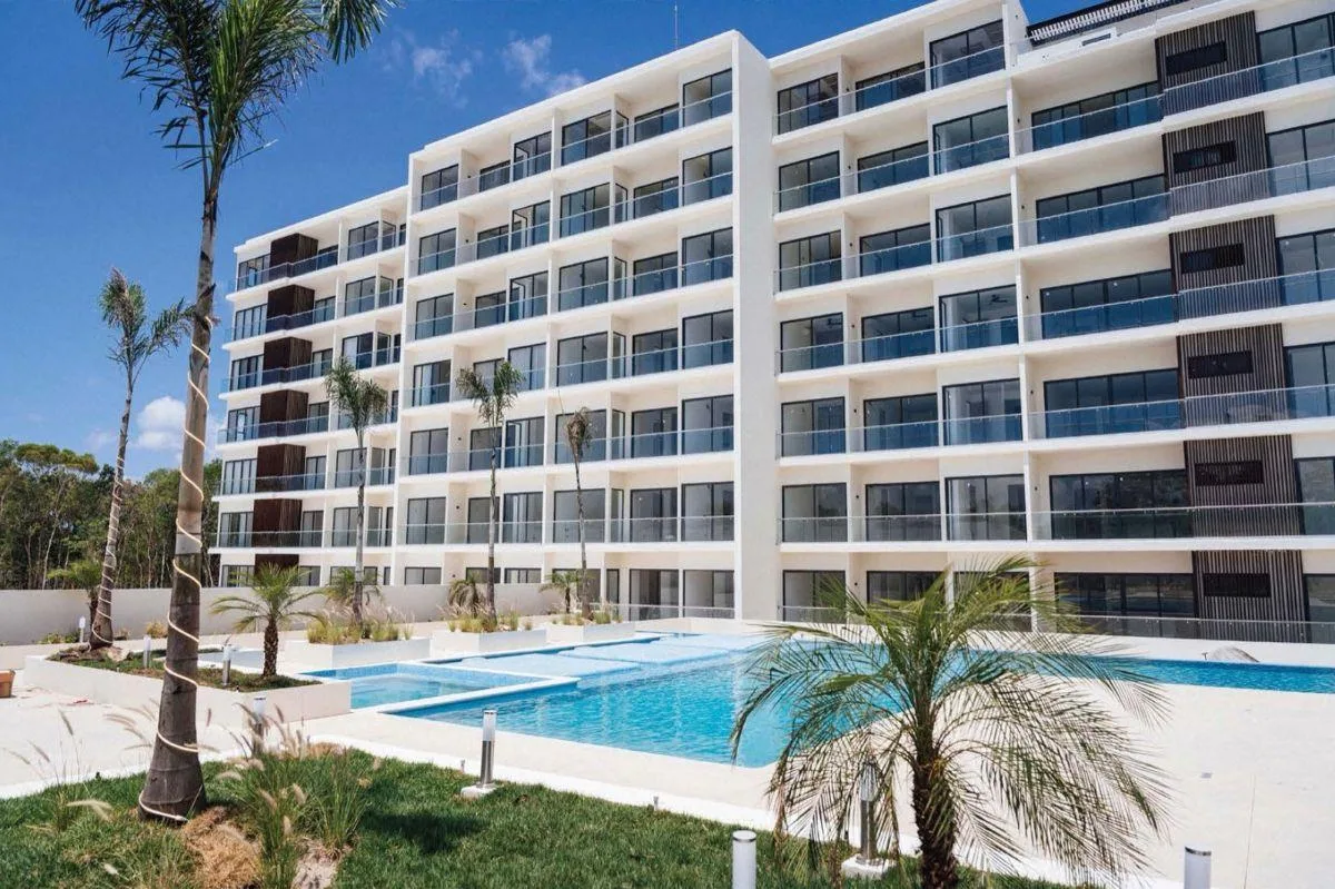 2-Bedroom Condo with Private Garden for Sale in Playa del Carmen | 12 Min from the Beach