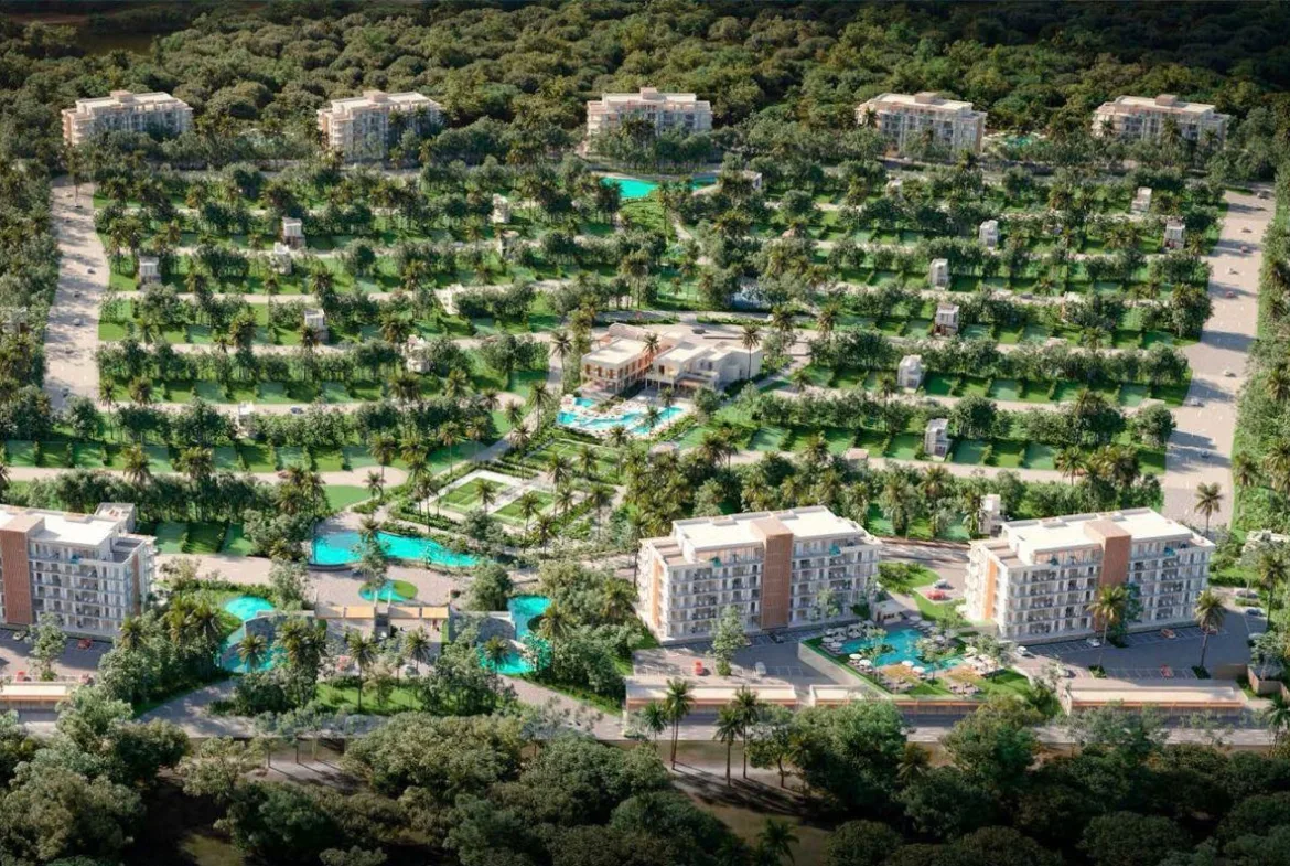 2-Bedroom Condo with Private Garden for Sale in Playa del Carmen | 12 Min from the Beach
