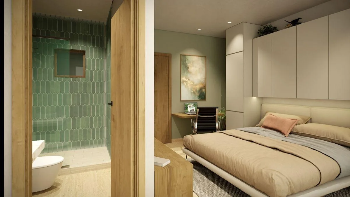 Departamento de 2 recámaras lock-off amueblado en venta en Playa del Carmen