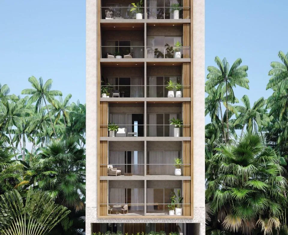 Departamento de 2 recámaras lock-off amueblado en venta en Playa del Carmen