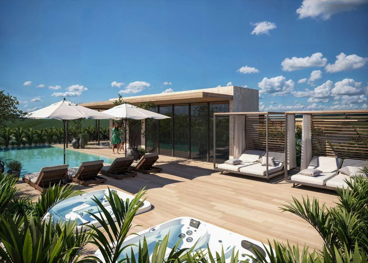 Departamento de 2 recámaras lock-off en venta en el Centro de Playa del Carmen