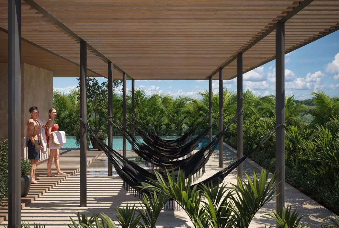 Departamento de 2 recámaras lock-off en venta en el Centro de Playa del Carmen