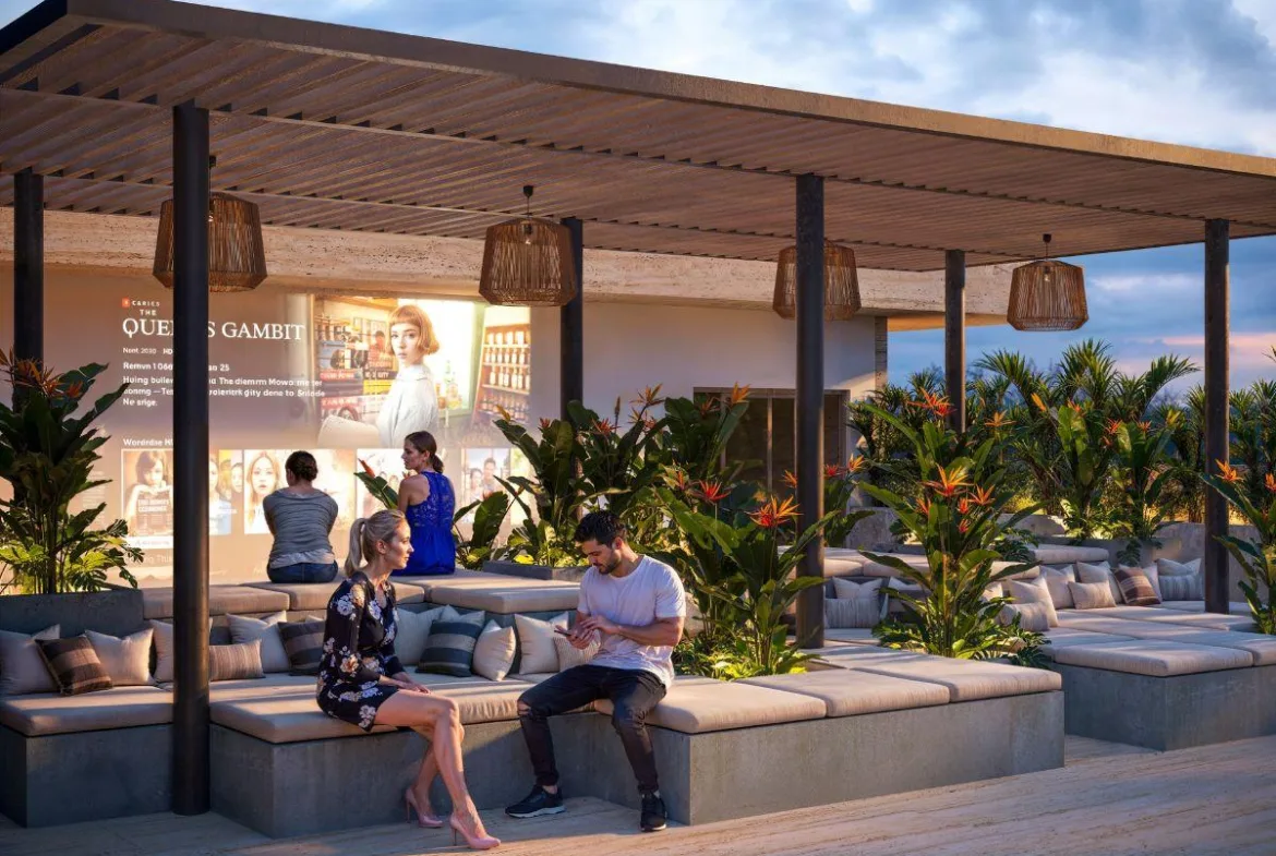 Departamento de 2 recámaras lock-off en venta en el Centro de Playa del Carmen