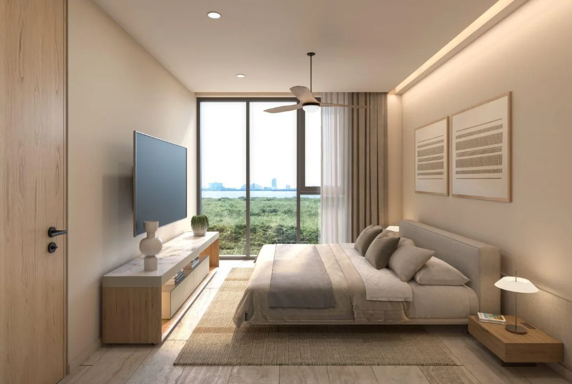 2-Bedroom Condo for Sale in Cancún | 15 Min from the Beach | Puerto Cancún Views