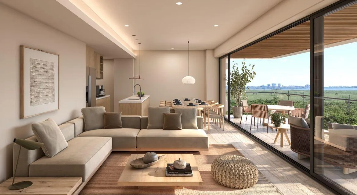 2-Bedroom Condo for Sale in Cancún | 15 Min from the Beach | Puerto Cancún Views