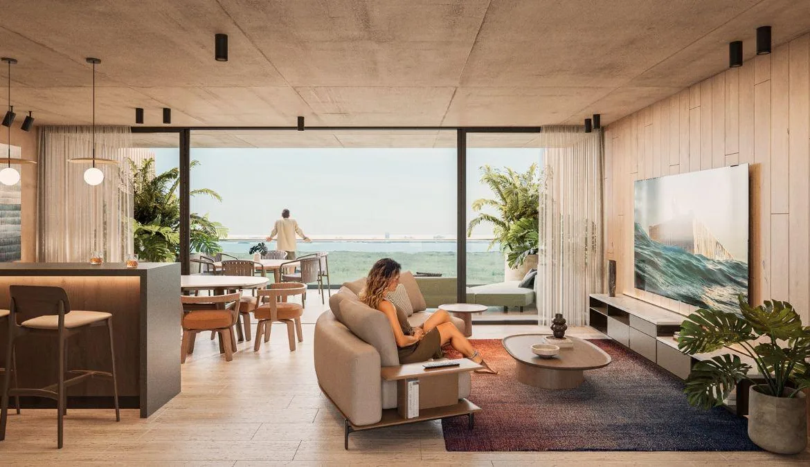 2-Bedroom Condo for Sale in Cancún | 15 Min from the Beach | Puerto Cancún Views