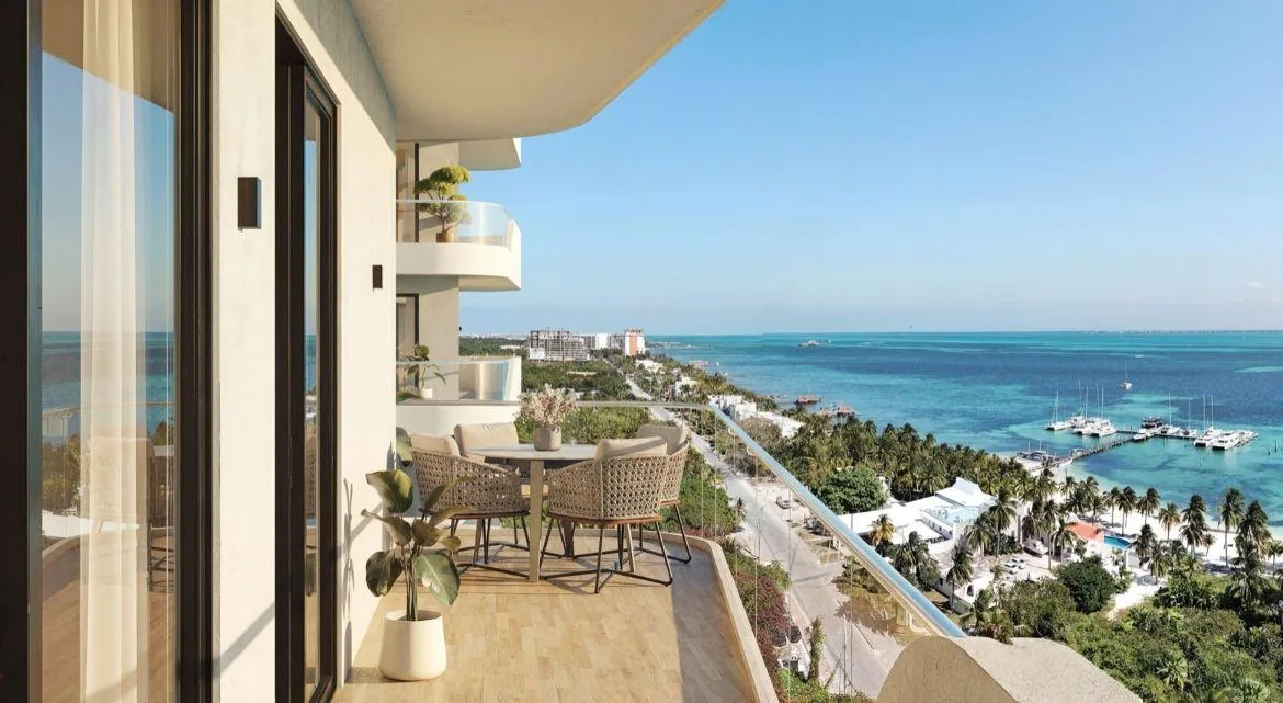 Departamento de 2 recámaras en venta en Costa Mujeres, Cancún