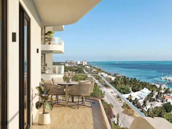 Departamento de 2 recámaras en venta en Costa Mujeres, Cancún