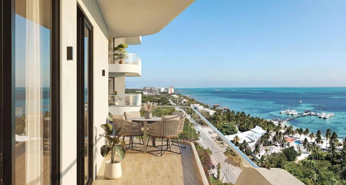 Departamento de 2 recámaras en venta en Costa Mujeres, Cancún