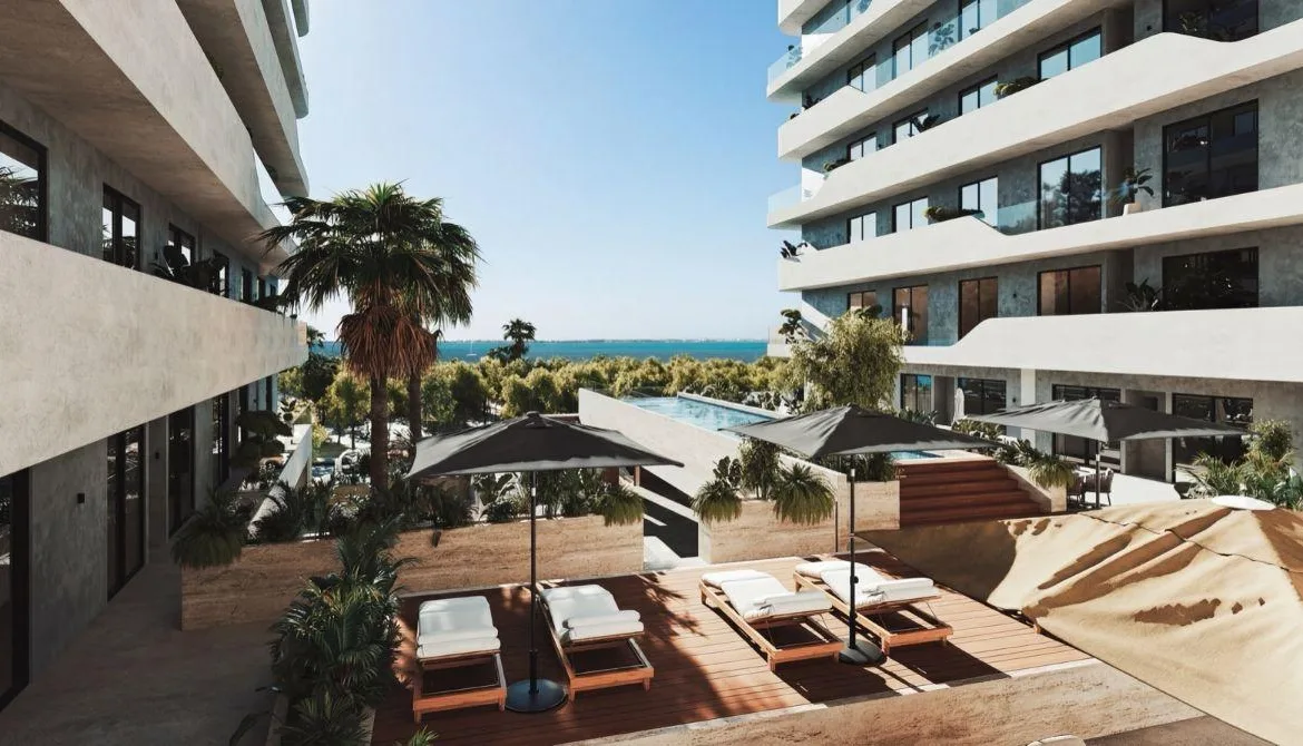 Departamento de 2 recámaras en venta en Costa Mujeres, Cancún