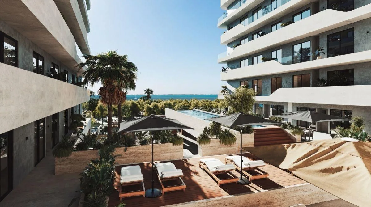 Departamento de 2 recámaras en venta en Costa Mujeres, Cancún