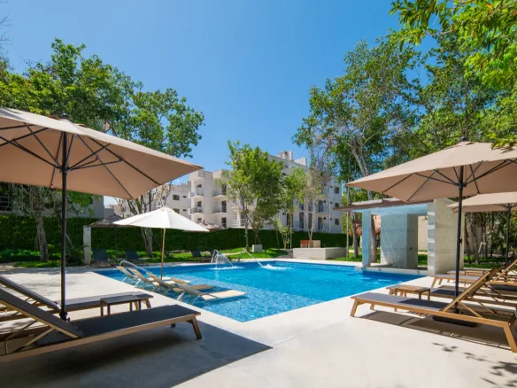 Departamento de 2 recámaras en venta en Puerto Morelos
