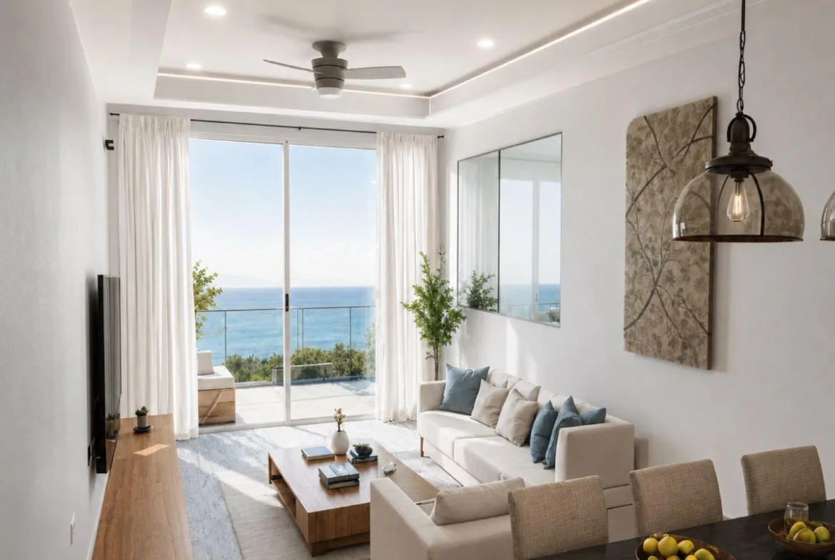 Departamento de 2 recámaras con vista al mar y alberca privada en venta en Puerto Morelos