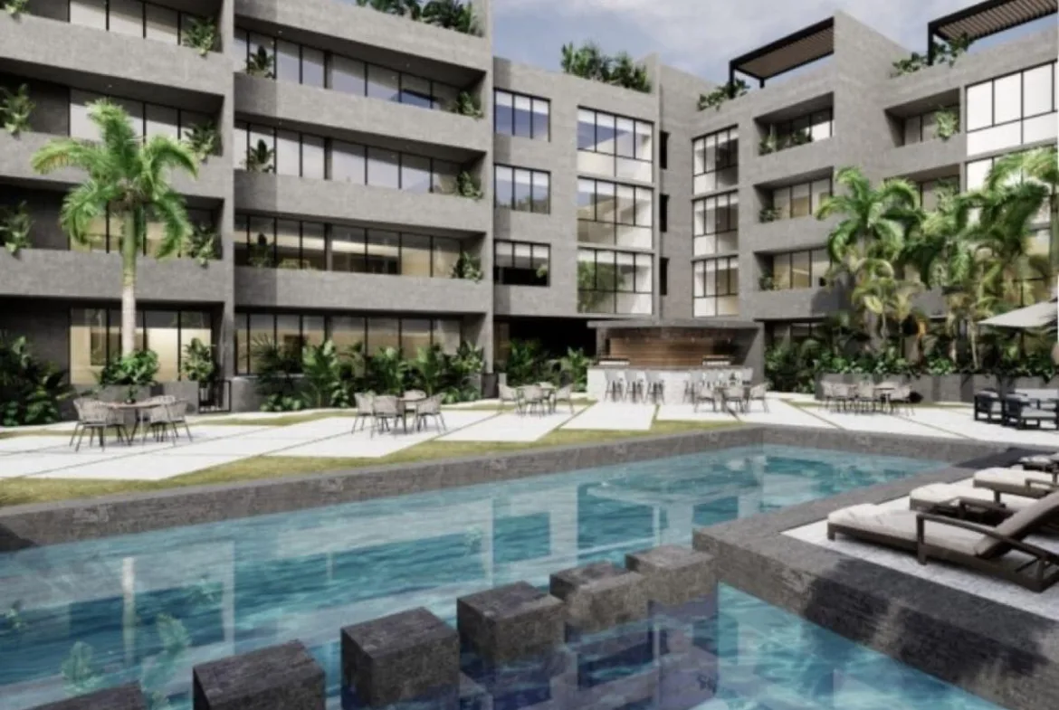 3-Bedroom Condo with Private Rooftop for Sale in Playa del Carmen | 10 Min from the Beach