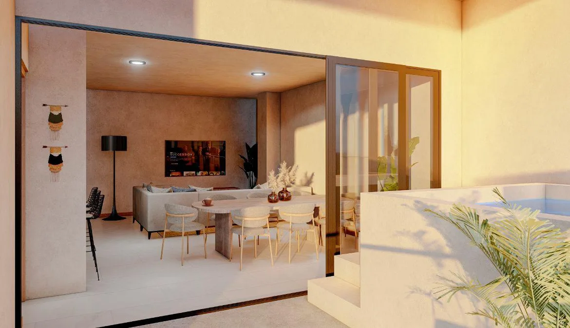 3-Bedroom Condo for Sale in Playa del Carmen | 7 Minutes from the Beach | Pool, Bowling and Padel