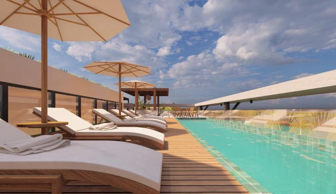 Departamento de 3 recámaras con vista total al mar en venta en Playa del Carmen