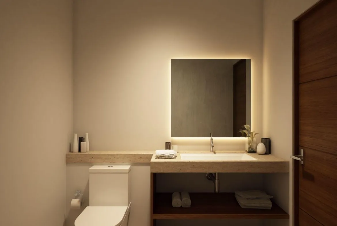Departamento garden de 2 recámaras con piscina privada en venta en Puerto Aventuras