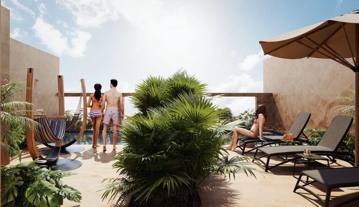 Studio with Private Pool for Sale in Playa del Carmen | Steps from the Beach and Fifth Avenue