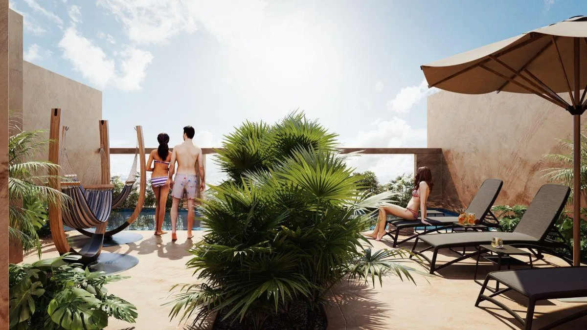 Studio with Private Pool for Sale in Playa del Carmen | Steps from the Beach and Fifth Avenue